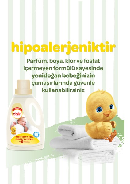 Sensitive Doğal Sabun Bazlı Sıvı Çamaşır Deterjanı 1500 ml