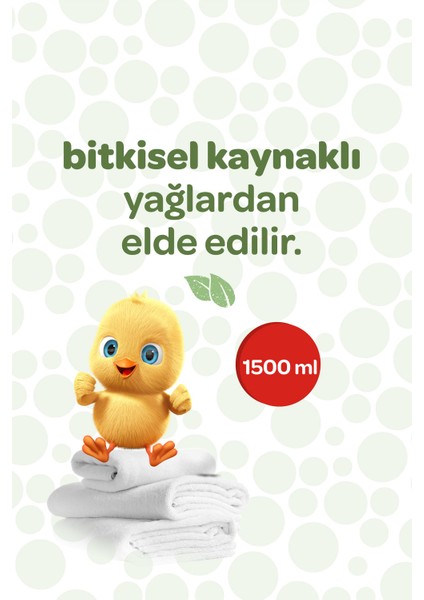 Sensitive Doğal Sabun Bazlı Sıvı Çamaşır Deterjanı 1500 ml