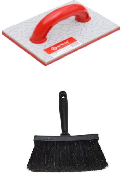 Tirfil Kısa + Su Atma Serpme Fırça Set