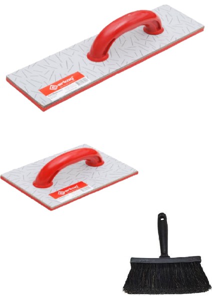 Tirfil Kısa + Tirfil Uzun + Su Atma Serpme Fırça Set