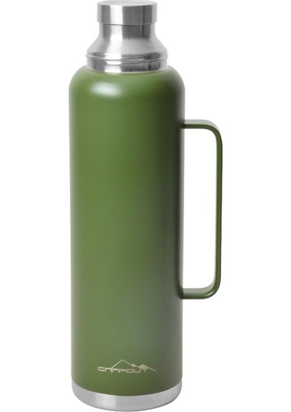 Campout Çift Katmanlı Termos 1500ML Yeşil