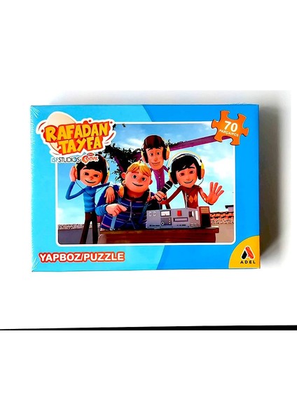 Trt Çocuk Rafadan Tayfa Kutulu Eğitici Puzzleyapboz 70 Parça