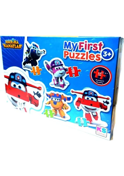 KS Games Harika Kanatlar My First Puzzle 4'lü Kutulu Puzzleyapboz 20 Parça