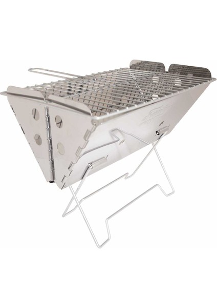 Paslanmaz Çeli̇k Katlanır Kamp Pi̇kni̇k Mangalı fiyatları