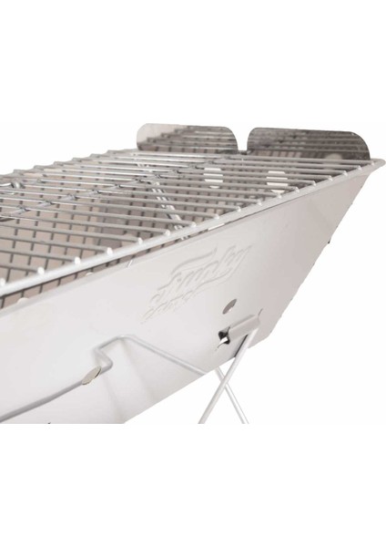 Paslanmaz Çeli̇k Katlanır Kamp Pi̇kni̇k Mangalı modelleri