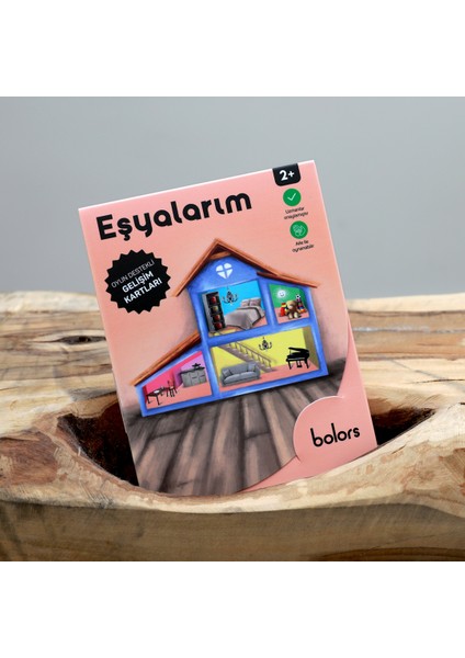 Eşyalarım - Oyun Destekli Çocuk Gelişim Kartları modelleri