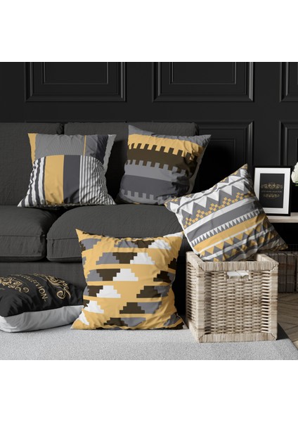 4'lü Özel Tasarım Dekoratif Kırlent Kılıfı fiyatları