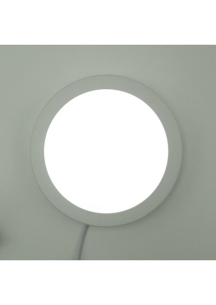 Yuvarlak Sıva Üstü 25 Watt LED Panel Armatür Trafolu Beyaz Gün fiyatları