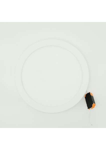 Yuvarlak Sıva Üstü 25 Watt LED Panel Armatür Trafolu Beyaz Gün