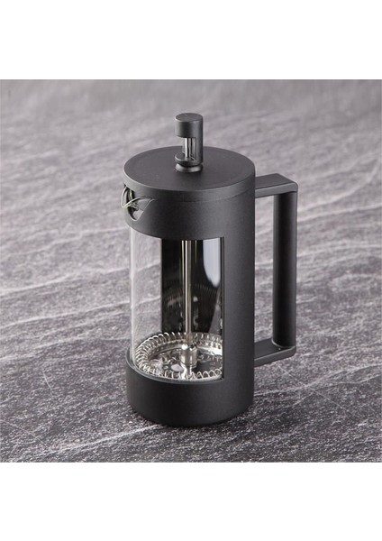 Homenıva Siyah Cam French Press - 350 ml