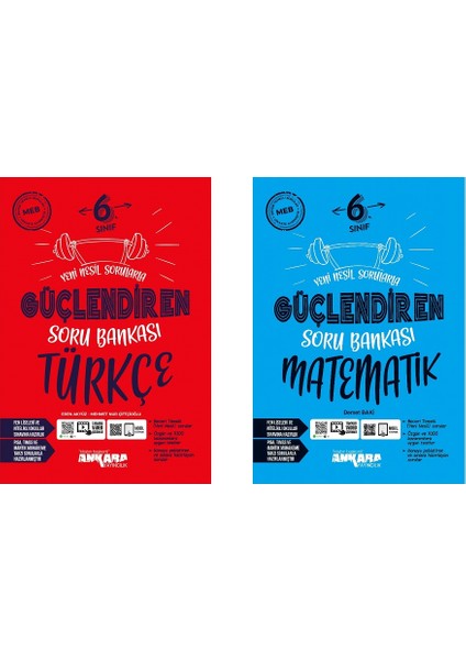 6.Sınıf Güçlendiren Türkçe ve Matematik Soru Bankası
