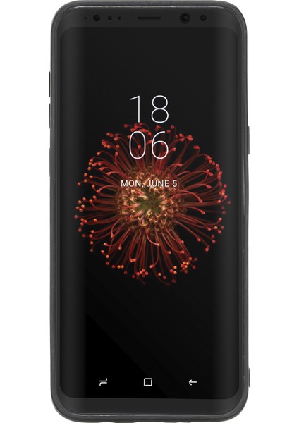 Samsung Galaxy S8 Plus Siyah Deri Arka Telefon Kılıfı fiyatları