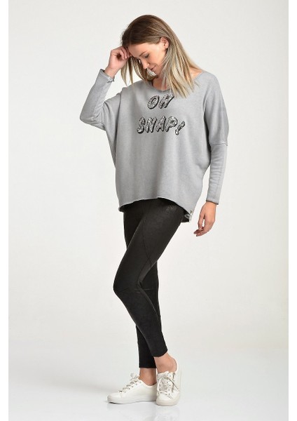 Oh Snap! Sweat Gri - Xs modelleri