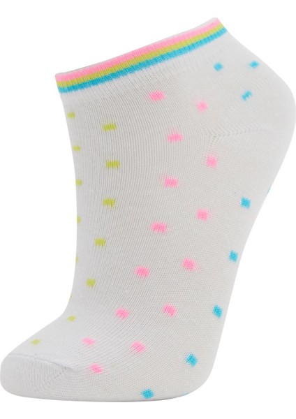 Kız Çocuk Desenli 3'lü Patik çorap indirimleri