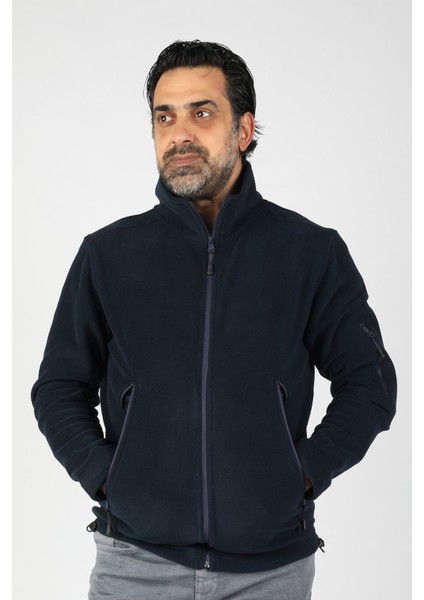Erkek Polar Sweatshirt Lacivert fırsatları