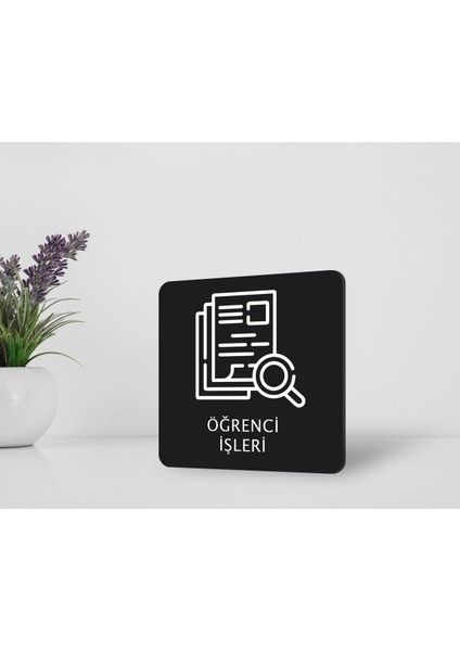 Gift Öğrenci Işleri Kapı Yönlendirme Levhası