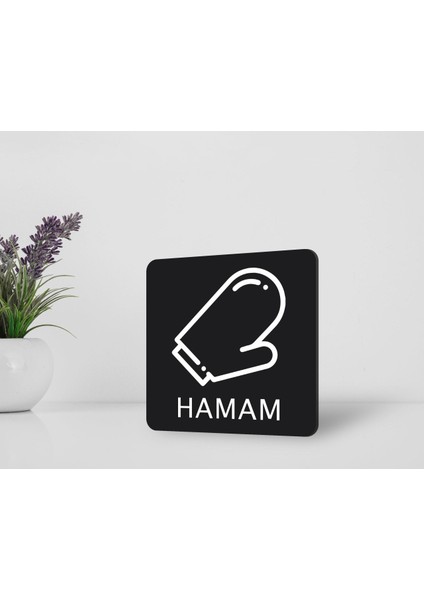 Gift Hamam Kapı Yönlendirme Levhası