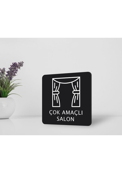 Gift Çok Amaçlı Salon Kapı Yönlendirme Levhası
