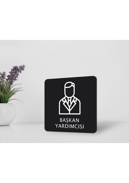 Gift Başkan Yardımcısı Kapı Yönlendirme Levhası