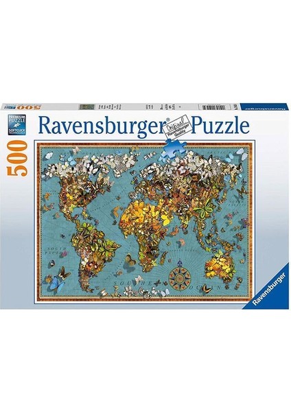 500 Parça Puzzle Butterflies 150434