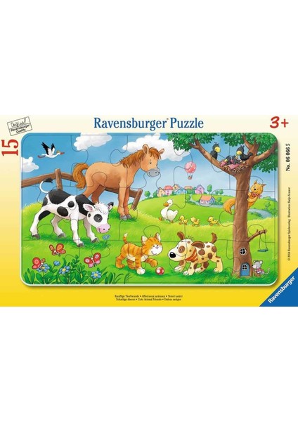 15 Parça Puzzle Cuddly Friends 060665