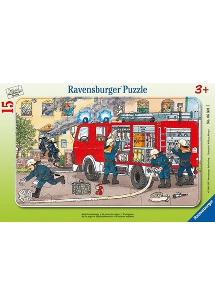 15 Parça Puzzle Fireman 063215