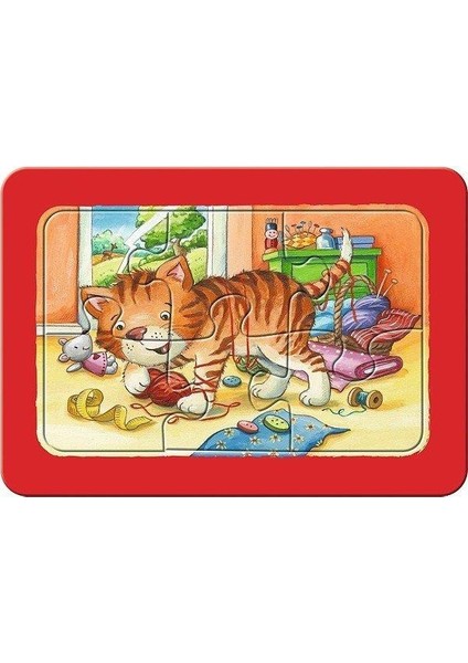 3x6 Parça Puzzle Animal Friends 070626