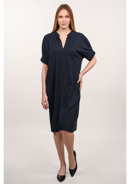 Alexandergardı Dik Yakalı Cepli Elbise (B21-4320) fırsatları