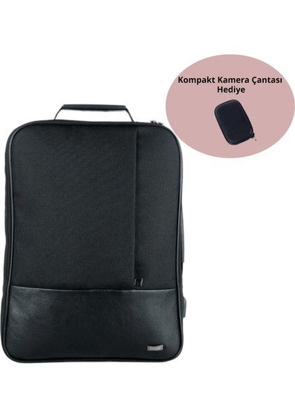 15.6’’ USB Şarj Girişli Akıllı Omuz El ve Sırt Çantası
