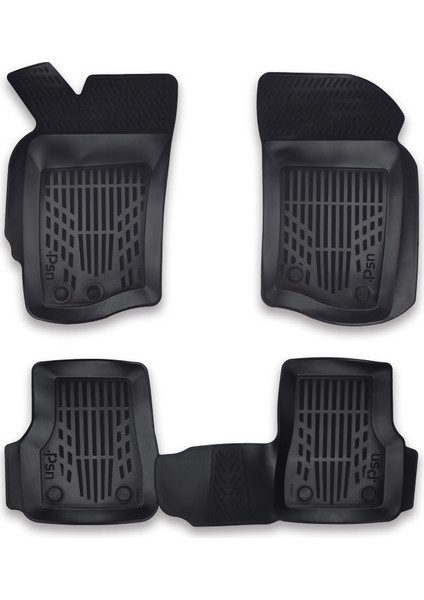 Fiat Albea (2005-...) İle Uyumlu - Araca Özel 3D Paspas - PSN141 2006 2008 2010 2012 2014 2016 2018 2020 2022