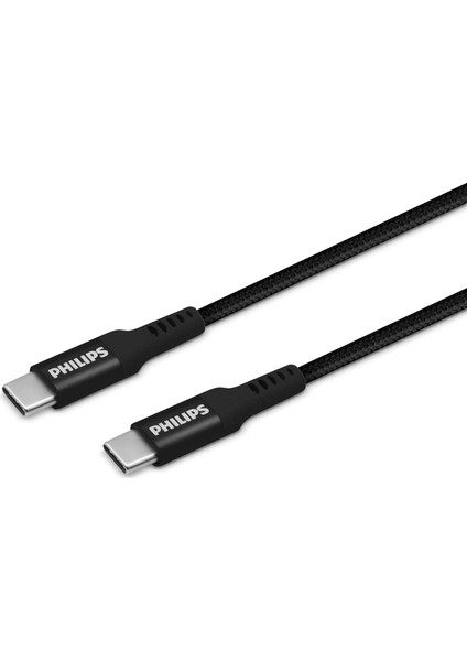 DLC5206C Usb-C - Usb-C Örgü Data ve Şarj Kablosu 2m