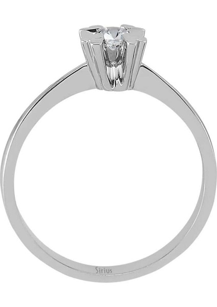 0.12 Karat Pırlanta Tektaş Yüzük 0417R0050 modelleri