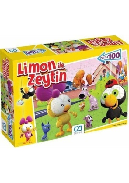 Puzzle 100 Parça Limon Ile Zeytin 5084