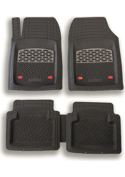 3D Paspas Seat Ibıza 2009-2017UYUMLU Siyah