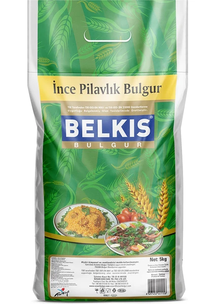 Ince Pilavlık Bulgur Çuval 5 kg