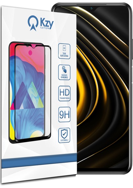 Xiaomi Poco M3 Tam Kaplayan Temperli Ekran Koruyucu Cam fiyatları