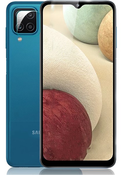 Samsung Galaxy A12 Uyumlu Nano Kemara Lens Koruyucu