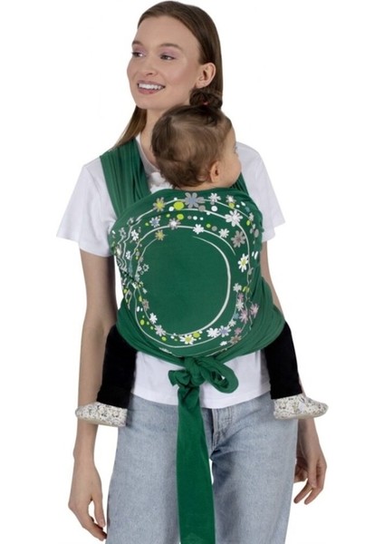 Sevi Bebe Bebek Taşıma Şalı Sling ART-562 Turkuaz