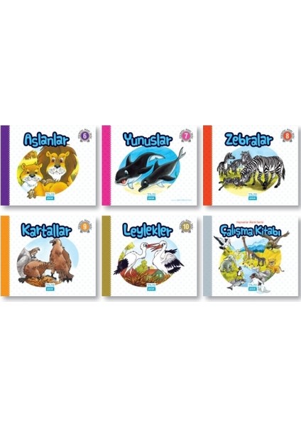 Hayvanlar Alemi Seti 10 Kitap Takım / Talas Çocuk
