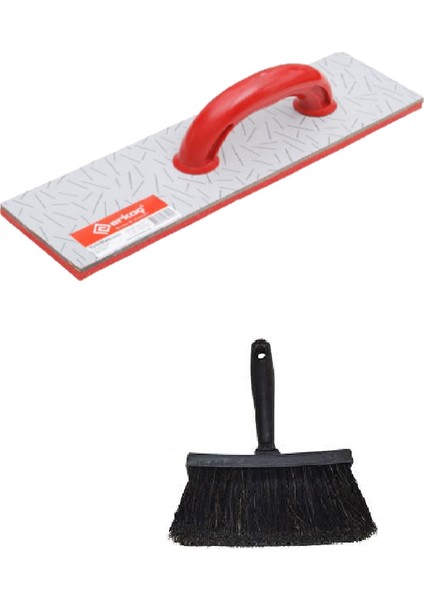 Tirfil Uzun + Su Atma Serpme Fırça Set