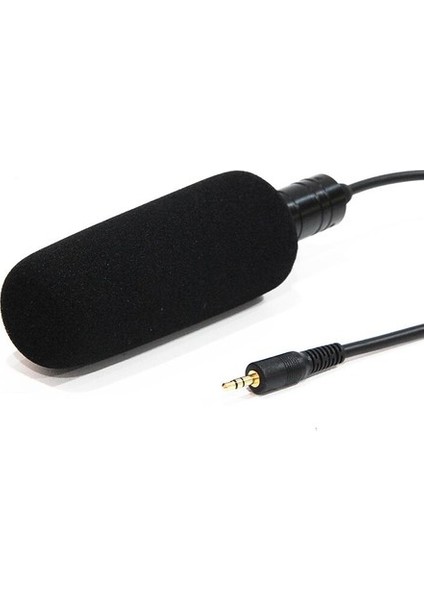 Ecm-Nv1 Mikrofon (3.5mm) Sony-Panasonic Video Kameralar Ile Uyumlu