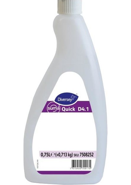 Suma Quick D4.1 Alkol Bazlı Yüzey Dezenfektanı 750ML