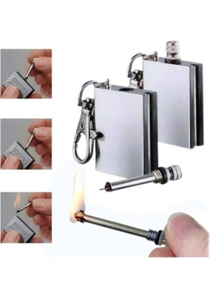 Metal Kibrit Çakmak