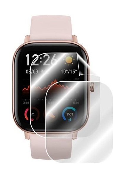Amazfit Gts Gts 2 Gtse Watch Ekran Koruyucu (2 Adet)