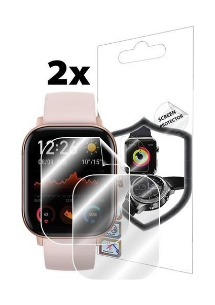 Amazfit Gts Gts 2 Gtse Watch Ekran Koruyucu (2 Adet)