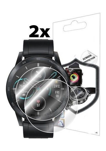 Honor Magic Watch 2 46 mm Akıllı Saat Ekran Koruyucu (2 Adet)