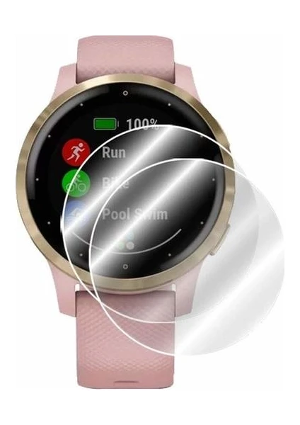 Garmin Vivoactive 4s Ekran Koruyucu - 2 Adet