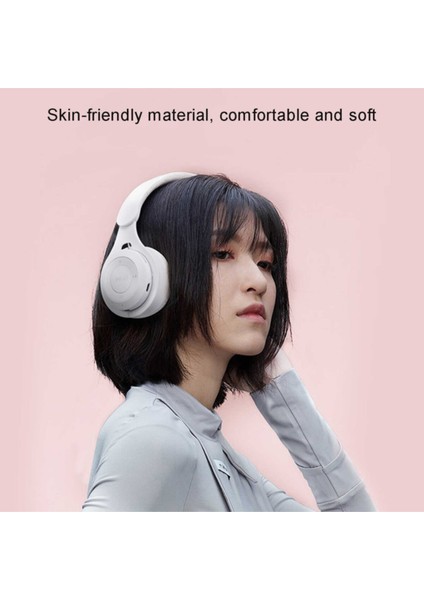 m6 Bluetooth 5.0 Wireless Kablosuz Kulaküstü Stereo Kulaklık USB Katlanabilir Beyaz Genç modelleri