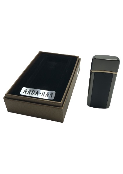 Dokunmatik Atatürk Imzalı Yazılı USB Şarj Edilebilir Çakmak