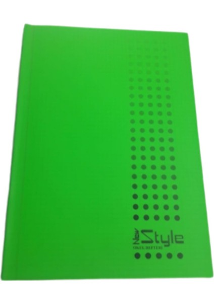 Çizgili 80 Yaprak Plastik Kapak A4 Boy Defter